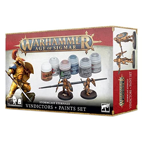 Games Workshop - Age Of Sigmar Stormcast Eternals + Set de pintura
