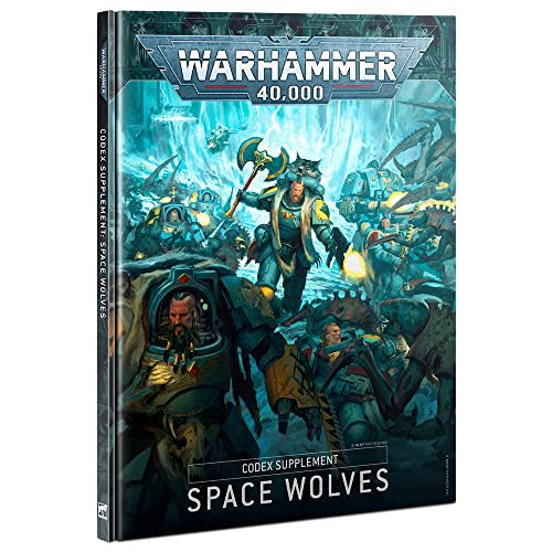 Games Workshop Space Wolves Codex Supplement 9. Ed. (Englisch) Warhammer 40k 9th