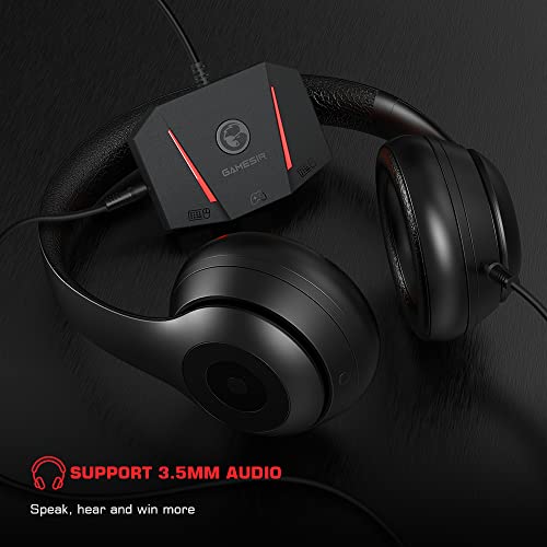 GameSir VX2 AimBox Adaptador de Teclado y Mouse, Convertidor de Conexión por Cable con Conector de Estudio de 3,5 mm, Compatible con Switch, Xbox Series X, Xbox One, PS4, PS5