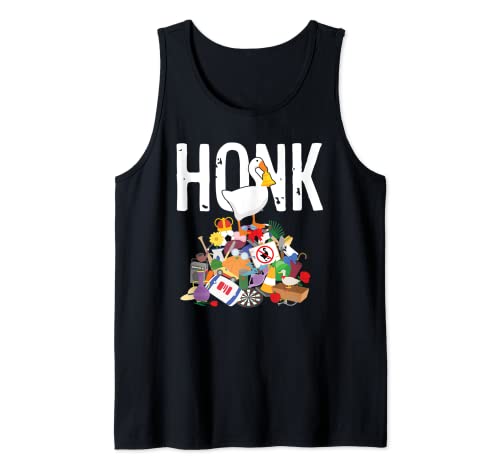 Ganso Juego Honk Sin Título Adicción De Ganso Prensa Y Para Honk Camiseta sin Mangas