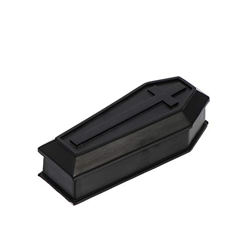 GARNECK Pequeños Ataúdes Funerarios Adorno de Ataúd en Miniatura de Halloween para Fiestas de Halloween Decoración Gótica Accesorios para Fotos