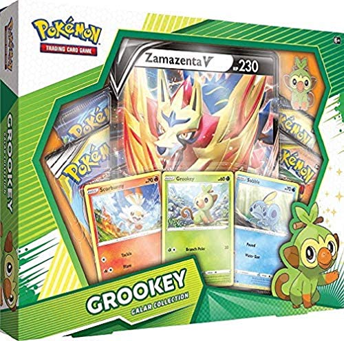 GCC Pokemon Grookey Zamazenta de colección, caja