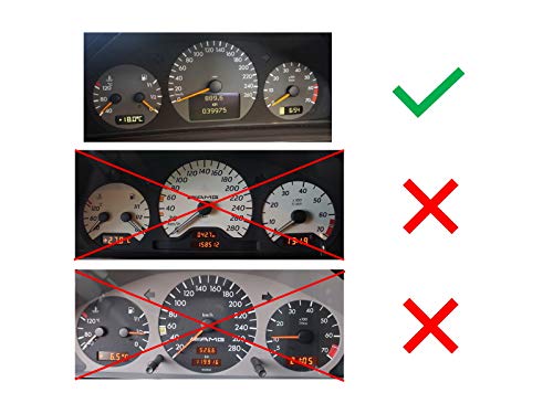 gearworks Set de pantalla para CLK W208/C208 Combo instrument Variante 3 reparación