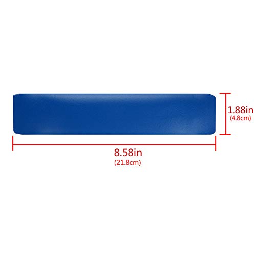 Geekria - Almohadilla de diadema de piel de proteína para Playstation Gold Wireless Stereo Headset PS3 PS4 Playstation 4 CECHYA-0083 para diadema/almohadilla de repuesto (azul)