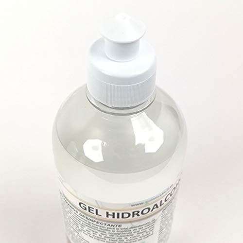 Gel Desinfectante Hidroalcohólico Manos 1/2 litro GLH1 Máxima desinfección (70% alcohol), suavidad y evaporación. Olor neutro alcohol suave. Envío gratis 1/2 días