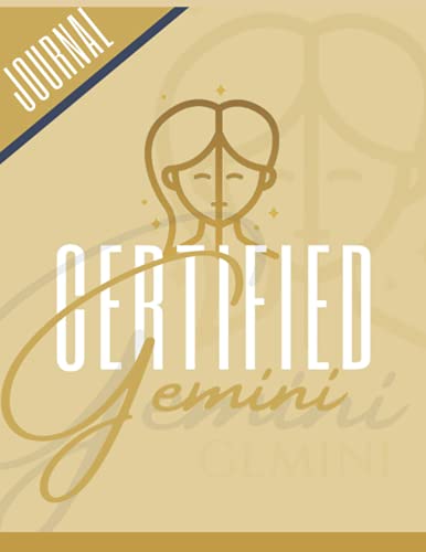 Gemini: Zodiac Horoscope Notebook Journal Diary for writing and journaling, Perfect gift for Geminis: This Gemini zodiac diary scratch pad is ideal ... or composing notes. (Gold Collection)