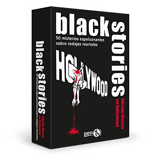 Gen x games - Black Stories Muerte en Hollywood - Juego de Mesa