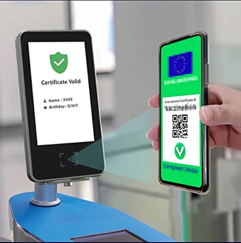 Genérico Lector código QR Pasaporte vacunación covid