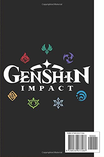 Genshin Impact Book: Notebook | Genshin Impact Notebook for Gamer...6x9 inches (114 Pages)