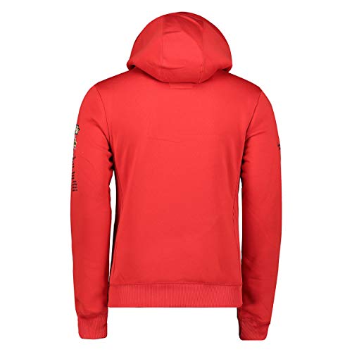 Geographical Norway - Sudadera DE Hombre GYMCLASS Rojo S