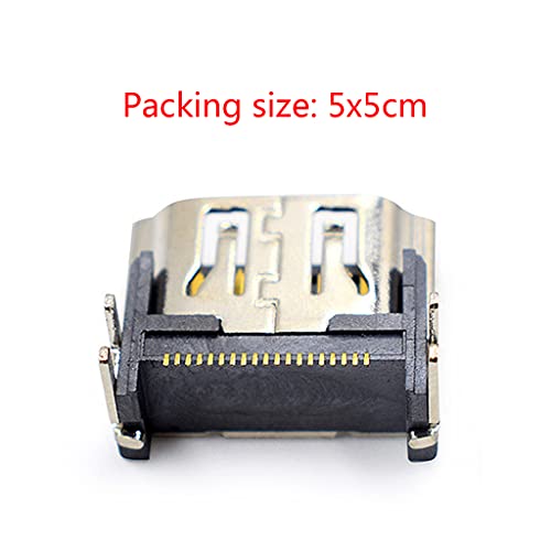 GHBOTTOM 5Pcs Conector de interfaz de enchufe Puerto compatible con HDMI para Play-station 5 Conector de piezas de repuesto PS5