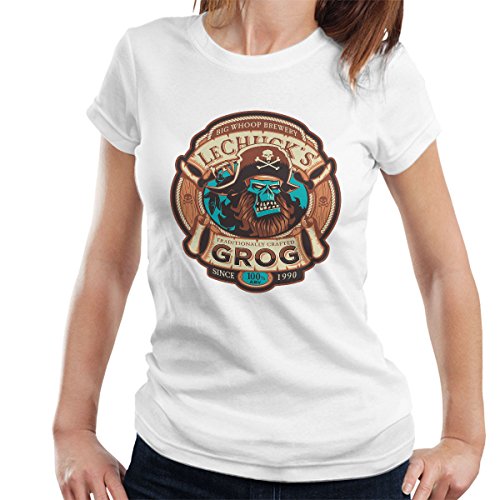 Ghost Pirate Grog Monkey Island Lechuck Women's T-Shirt