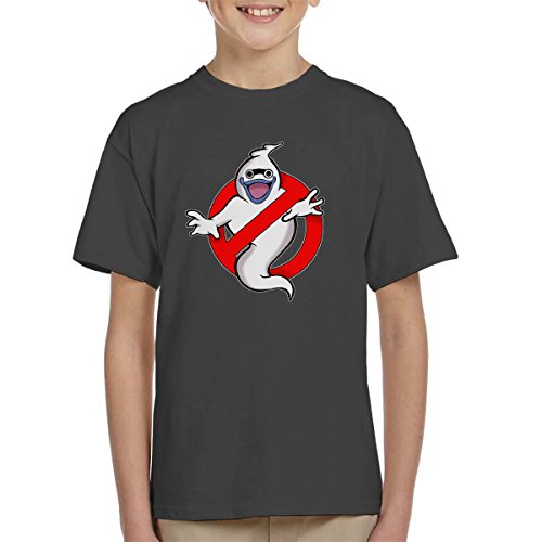 Ghostbusters Yo Kai Whisper Busted Kid's T-Shirt
