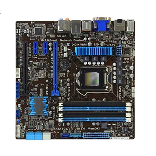 GIAO Placa MAPINARIO Fit For ASUS P8H77- M Pro Computer Placa Base LGA 1155 DDR3 para Intel H77 P8H77 MAPINARIO DE Desktop SATA II PCI- E X16