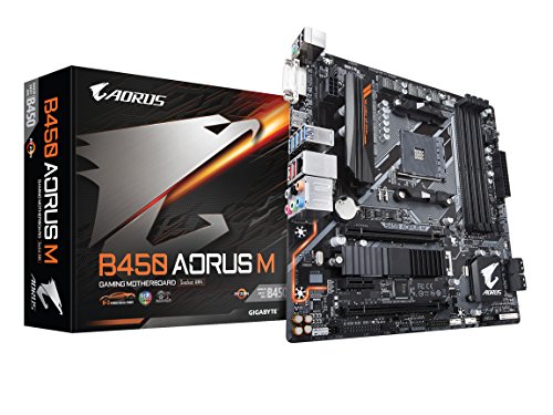 Gigabyte B450 AORUS M (Rev. 1.0) Zócalo AM4 AMD Micro ATX