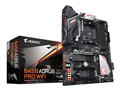 Gigabyte B450 AORUS Pro WiFi (Rev. 1.0) Placa Base Socket AM4 ATX AMD B450