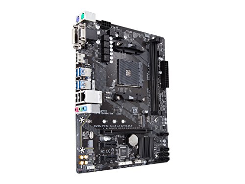 GIGABYTE GA-A320M-S2H (AMD Ryzen AM4/MicroATX/2xDDR4/HDMI/Realtek ALC887/3xPCIe/USB3.1 Gen 1/LAN/Placa Madre)