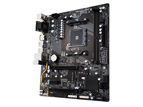 Gigabyte ga-ab350 m-hd3 AM4 AMD B350 2 Way Crossfire HDMI M.2 SATA USB 3.1 Type-A Micro ATX DDR4 Placa Base