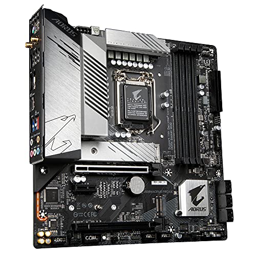 Gigabyte Technology B560M AORUS Pro AX Micro ATX Placa Base para CPU Intel LGA 1200