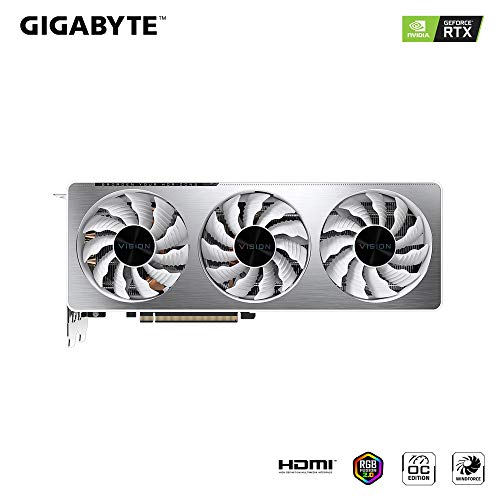 Gigabyte Technology GeForce RTX 3070 Vision OC - Tarjeta gráfica (8 GB)