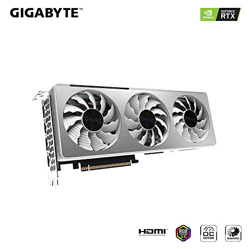 Gigabyte Technology GeForce RTX 3070 Vision OC - Tarjeta gráfica (8 GB)