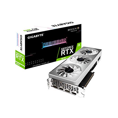 Gigabyte Technology GeForce RTX 3070 Vision OC - Tarjeta gráfica (8 GB)