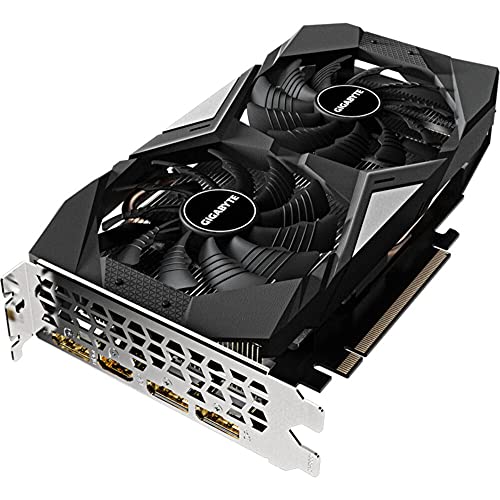 Gigabyte Technology GV-N1660 VGA, GV-N1660-OC-6GD, Negro/ Plata