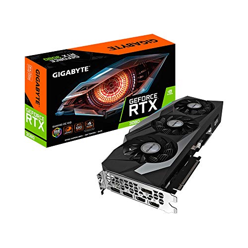 Gigabyte Technology GV-N3080GAMING OC-10GD Tarjeta gráfica NVIDIA GeForce RTX 3080 10 GB GDDR6X
