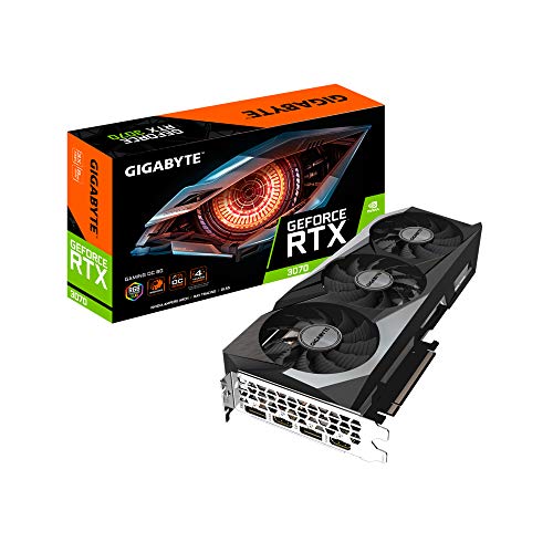 Gigabyte Technology RTX 3070 Gaming OC - Tarjeta gráfica GeForce 8 GB, GV-N3070GAMING OC-8GD