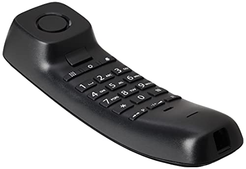 Gigaset DA210 - Teléfono Fijo con Cable, Color Negro
