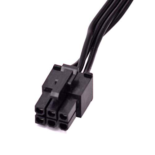 Gintai Cable de alimentación para PCI-E de 6 pines 1 a 3 SATA de 15 pines Corsair CX850M CX750M CX600M.