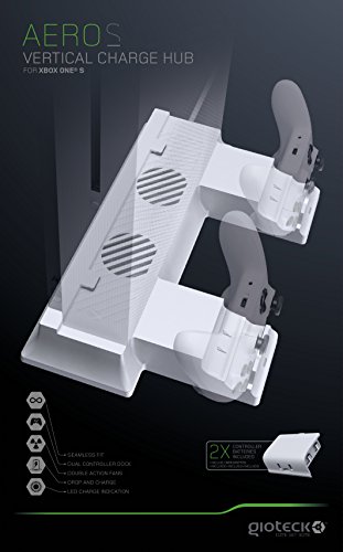 Gioteck - Aero S Vertical Charge Hub (Xbox One S)
