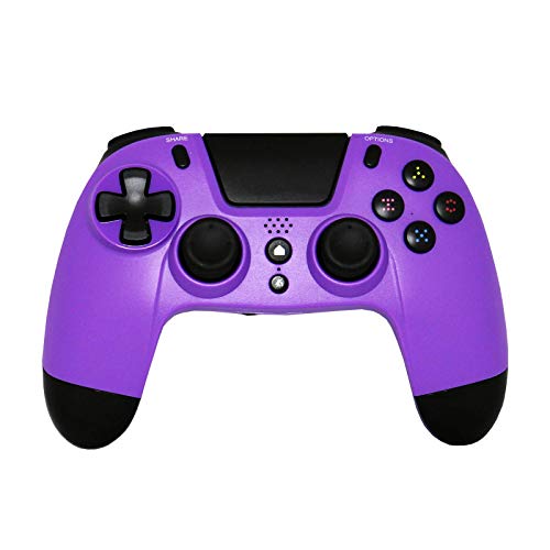 Gioteck - Vx4 - Mando Ps4 Wireless, Controlador Inalámbrico Bluetooth, 3,5 Mm Puerto de Audio, Soporta vibraciónes y Movimientos, Compatible con Ps4 y PC Malva (Windows 8.1)