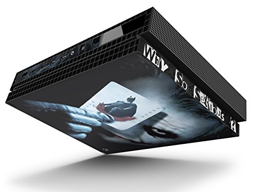 giZmoZ n gadgetZ GNG Skin Adhesivo de Vinilo de Joker de para la Consola Xbox One X + Set de 2 Skins para los Controladores