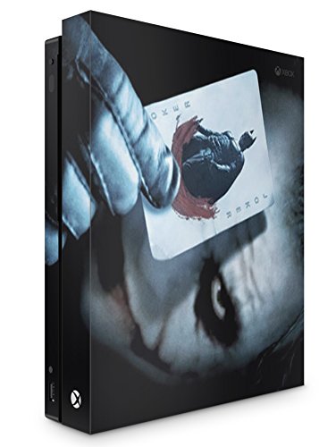 giZmoZ n gadgetZ GNG Skin Adhesivo de Vinilo de Joker de para la Consola Xbox One X + Set de 2 Skins para los Controladores