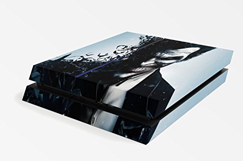giZmoZ n gadgetZ Skin Adhesivo de Vinilo de Dark Joker de Batman de GNG para la Consola PS4 + Set de 2 Skins para los Controladores
