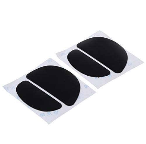 Gjyia 2Pcs 0.6mm Thickness Mouse Feet Mouse Skates For Zowie EC1 EC2 EVO Show One Size
