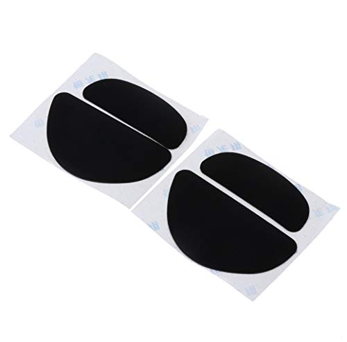 Gjyia 2Pcs 0.6mm Thickness Mouse Feet Mouse Skates For Zowie EC1 EC2 EVO Show One Size