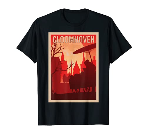 Gloomhaven Minimalistas Viajes Camiseta
