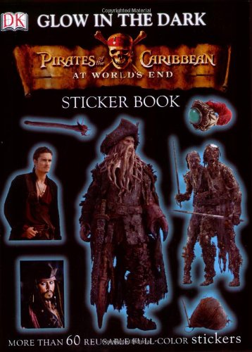 Glow in the Dark Sticker Book [With Stickers] (Pirates of the Caribbean: At World's End)