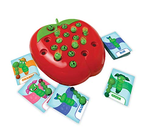 Goliath- Wiggly Worms. Juego de Mesa Infantil. A Partir de 4 años, Multicolor (919207006)