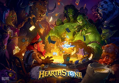 Good Loot Hearthstone: Heroes of Warcraft | Puzzle 1000 Piezas | Incluye póster y Bolsa | 68 x 48 | Videojuego | Rompecabezas para Adultos y Adolescentes | para Navidad y Regalos | Decoración