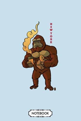 Good Morning New York Notebook: Matte Finish Cover, Lined College Ruled Paper, 6x9 120 Pages, Diary, Journal, Planner