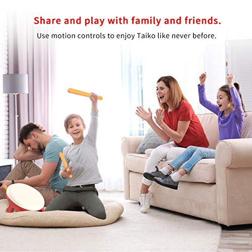 GoolRC Taiko Drum Tambor No Tatsujin Drum Master Controller con Controlador Instrumento de Repuesto para Videojuego N-Switch