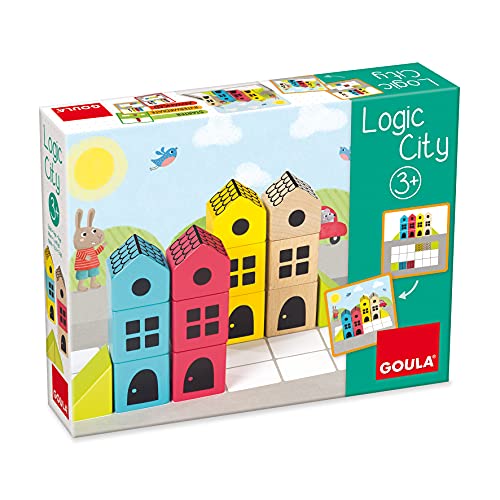 Goula- Logic City - Juego educativo preescolar de orientación espacial a partir de 3 años