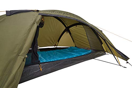 Grand Canyon APEX 1 - Tienda de cúpula para 1 o 2 personas, ultraligera, impermeable, tamaño pequeño, para trekking, camping, outdoor | Capulet Olive (verde)