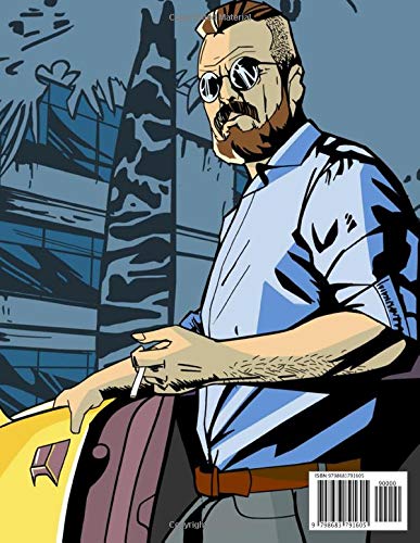 Grand Theft Auto Liberty City Stories Dots Lines Swirls Coloring Book: Adults Activity New Kind Books, (Activity Book Series)