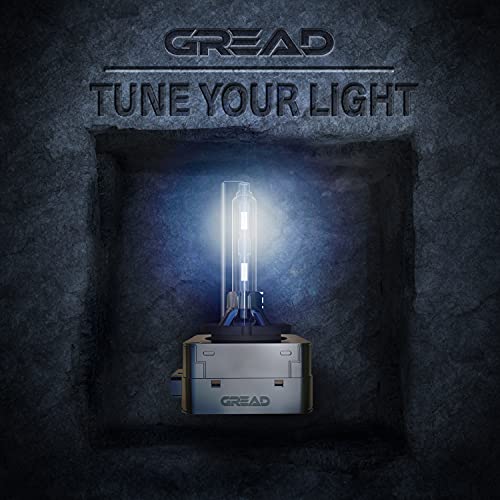 Gread Lights - 2 luces de xenón D3S, 6000 K, 35 W, 100 % adaptación y larga duración