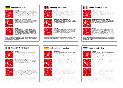 GREAT ART® Gaming Póster Negro Rojo - Eat Sleep Game Repeat - Consola videojuegos, controlador iconos, decoración pared hogar (Din A2 42 x 59,4 cm)