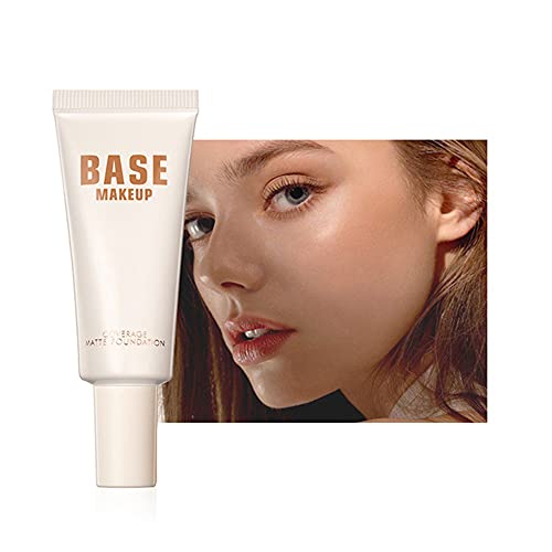 Greatlizard Liquid Foundation, Light & Breathable BB Cream, Moisturizer, Oil Control, Long Lasting Dark Circles Foundation con cobertura media, maquillaje natural e impermeable